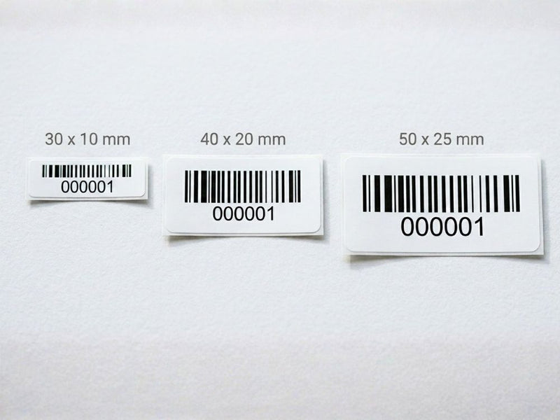 Barcode Asset Labels