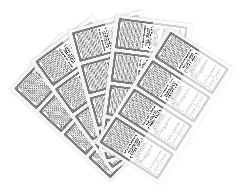 Heavy Duty Test Tags