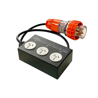 3-Phase RCD 20A & 32A Adaptors