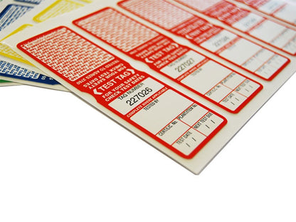 Industrial Test Tags