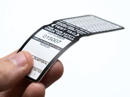 Industrial Test Tags