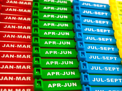 Quarterly Inspection Tags