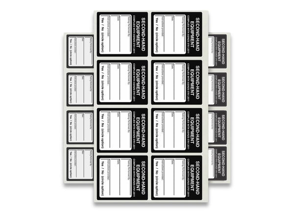 Calabration Machine Second Hand Equipment Test Tags – Appliance Testing Supplies