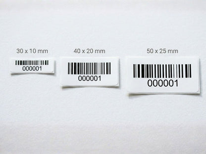 Barcode Asset Labels
