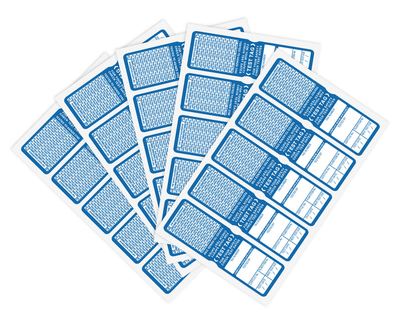 Industrial Test Tags