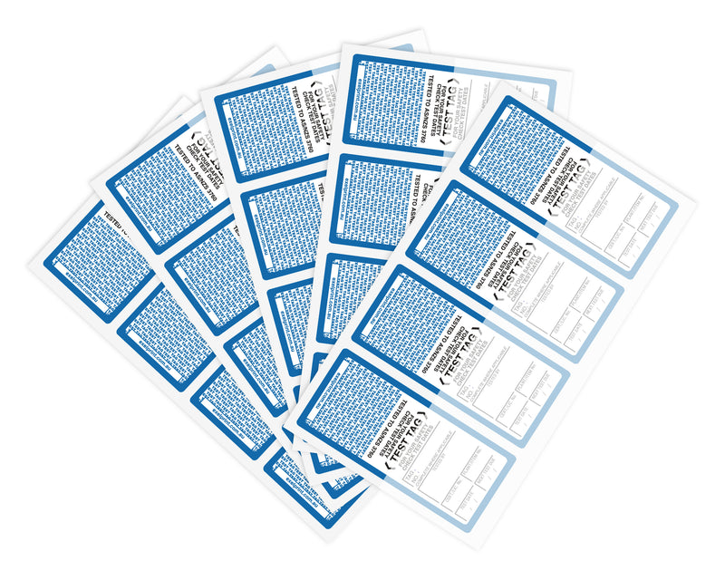 Heavy Duty Test Tags