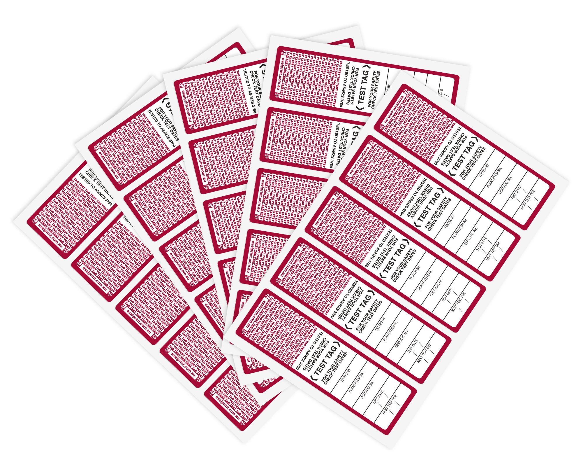 All-Purpose Light Duty Test Tags | Buy Online & Save – Appliance ...