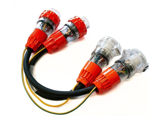 3-Phase 20A & 32A Test Leads