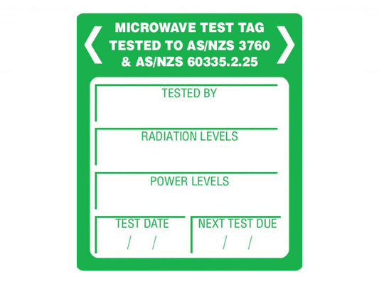 Microwave Leakage Labels