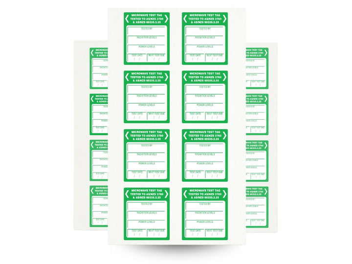 Special Purpose Test Tags – Appliance Testing Supplies