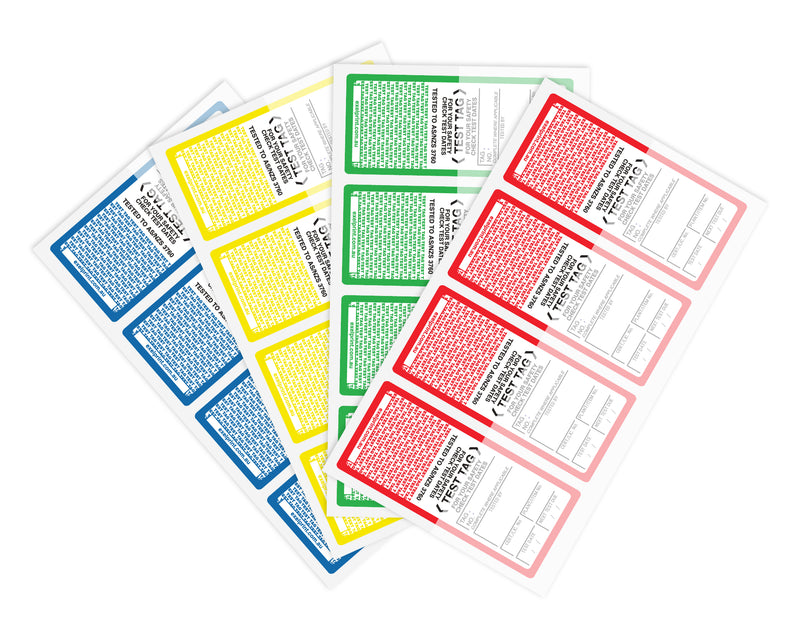 Heavy Duty Test Tags