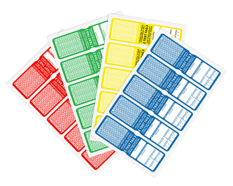 Industrial Test Tags