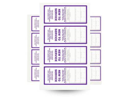 New to Service Tags