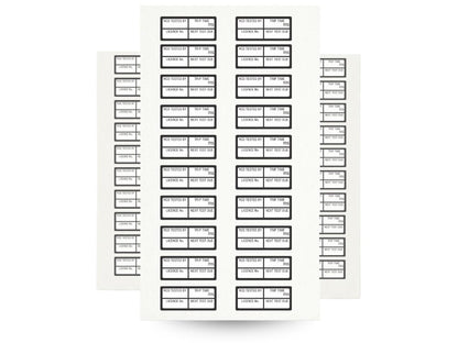 RCD Test Tags