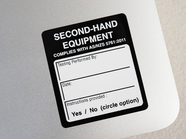 Calabration Machine Second Hand Equipment Test Tags – Appliance Testing Supplies