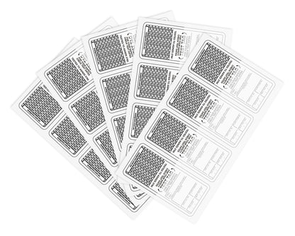 Heavy Duty Test Tags