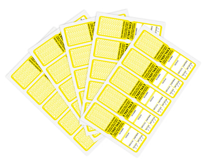 Industrial Test Tags