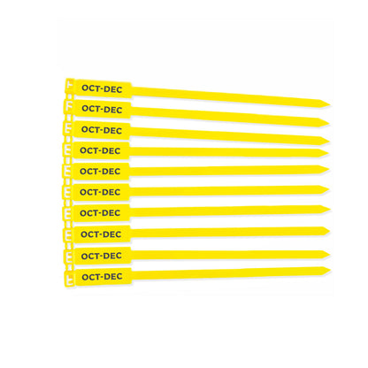 Quarterly Inspection Tags