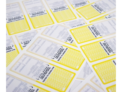 Yellow Heavy Duty Tags
