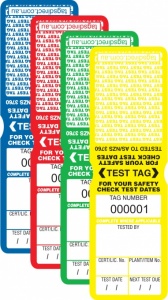 Industrial Test Tags