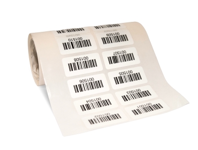 Barcode Asset Labels - 40x20mm