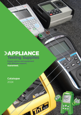 Appliance Testing Supplies Catalogue 2024